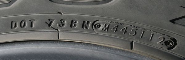 008 Tires Can Talk Dot Numbers Date And Place Of Manufacture  Photo 156732554