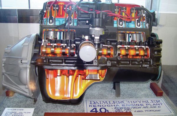 Engine Cutaway Photo 91057397