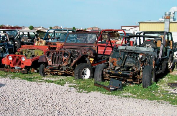 Junkyard Full Of Jeeps Photo 79428902