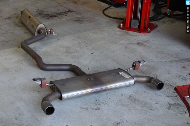 2015 vw gti project factory exhaust