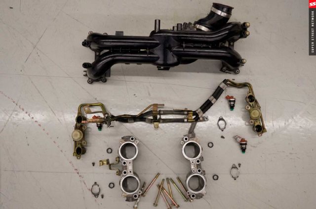 98 subaru legacy fuel system upgrade intake manifold tgv assembly