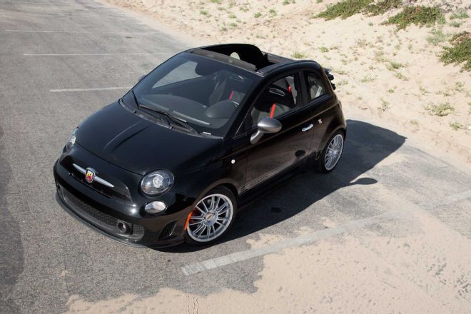 2014 Fiat Abarth 500C Front Three Quarter High