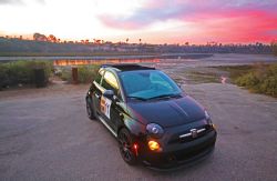 2014 fiat 500c abarth passenger side front view 13
