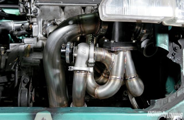 1992 acura integra GS R exhaust manifold 15