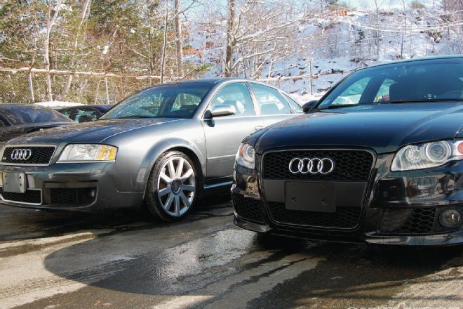 2007 Audi RS4, 2004 VW R32, And A 1998 VW Passat - Garage Projects