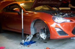 1309 Scion FR S HSD Coilover Install Brakes 07