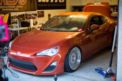 1309 Scion FR S HSD Coilover Install Slammed 19