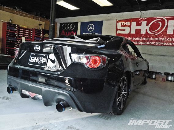 Impp 1302 01 o+greddy x rocket bunny widebody kit install+scion FR S