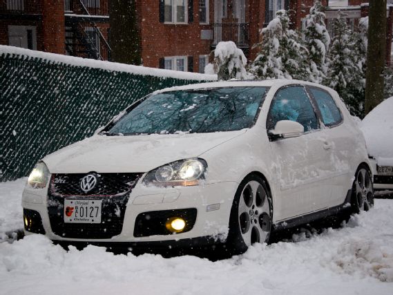 2006 vw golf gti mk5 project car front left