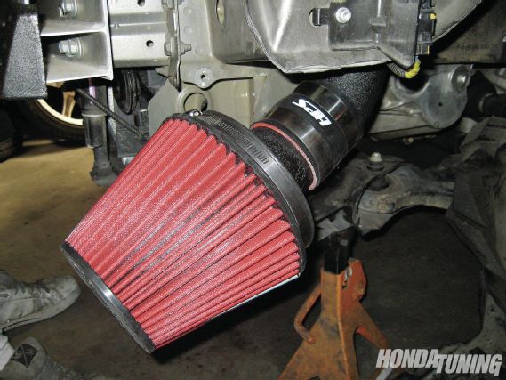 Htup 1207 05 o+project honda civic si part 2 custom fabrication+blox racing dry element air filter