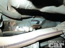 Ssts 1222 16 o+stock components removal+ebrake cable removal