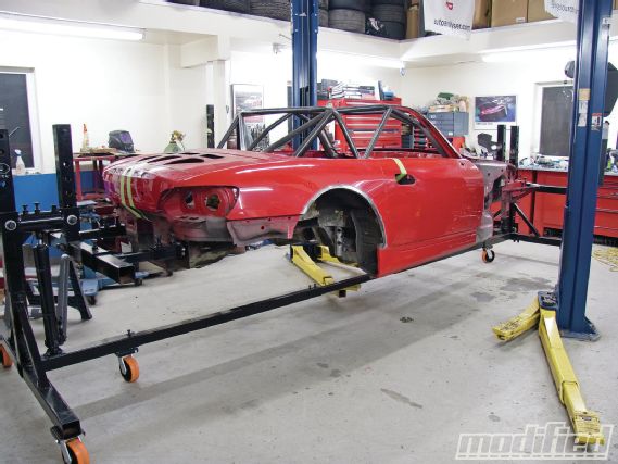 Modp 1107 01+project s2000 preparing for paint+cover