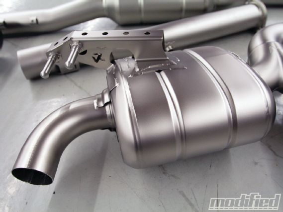 Modp 1107 07+2010 mitsubishi evo+exhaust