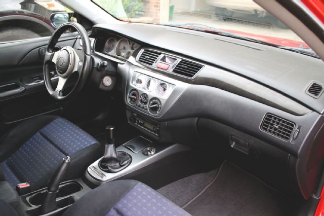 Mitsubishi lancer evolution VIII OEM upgrades carbon fiber dashboard trim 10