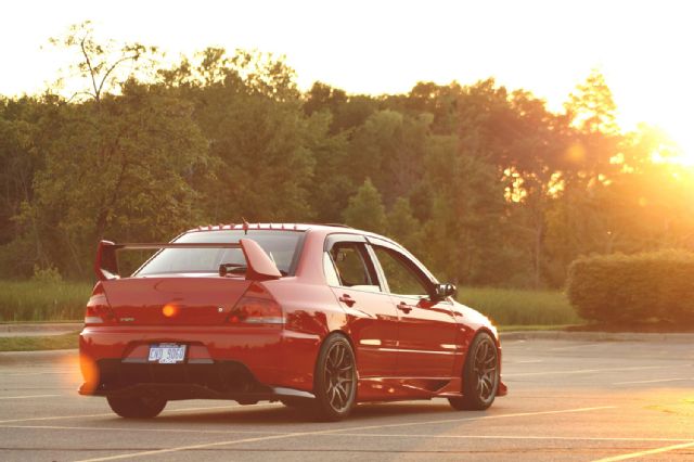 2003 Mitsubishi Lancer Evolution Voltex Evo IX street front lip 02