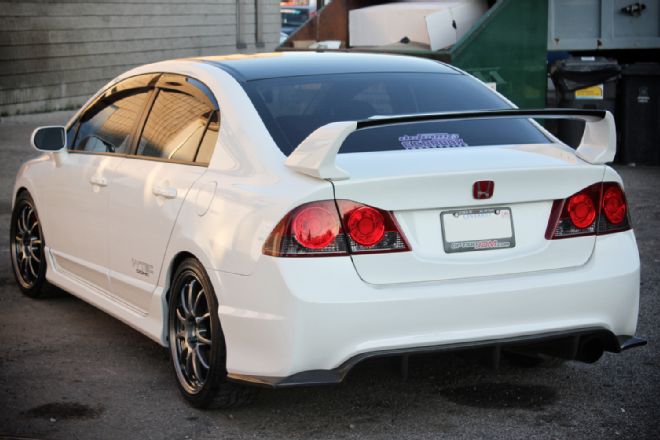 Acura CSX Type S Carbox Industries Roof Vinyl Wrap