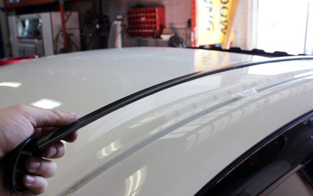 Acura CSX type S roof cleaning prep under trim 03.JPG