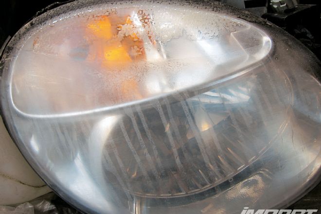 DIY Plastic Headlight Restoration - Tricks of the Trade - Import Tuner Magazine