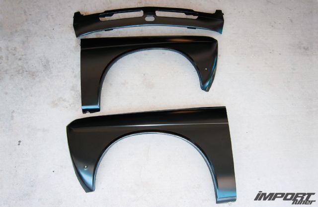 Datsun 510 build futo fab reproduction body panels 30