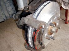 Ssts 0664 30+brake rotor hawk pads+install pads