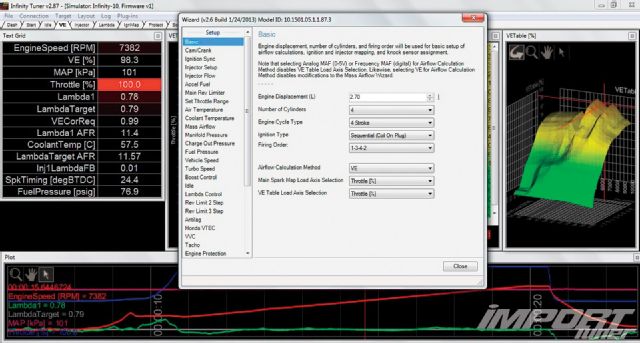 AEM infinity engine management system user interface 08