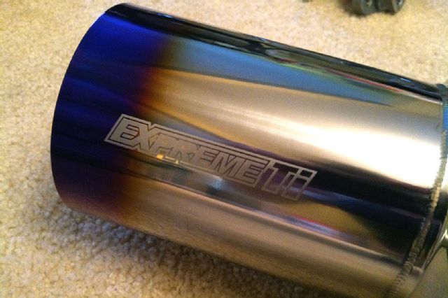 Mitsubishi lancer evolution VIII tomei expreme exhaust components silencer 05