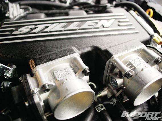 Impp 1204 08 o+stillen vq37 supercharger system+throttle bodies