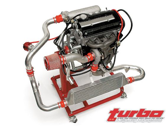 0705_turp_08_z+edelbrock_honda_turbo_kits+tubro_kit_on_motor