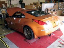 0403tur_05z+Nissan_350Z+Rear_Driver_Side_Dyno_Run