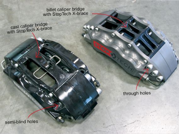 Modp_0908_04_o+project_nissan_350z_stoptech_brakes+stoptech_caliper_comparison