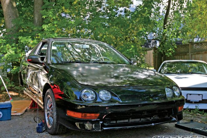 Five-Bolt Conversion And Serious Wheels And Tires - Project DC2 Integra