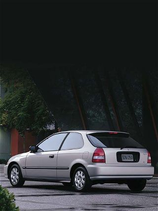 0404_00z+1999_Honda_Civic_DX_Hatchback+Rear