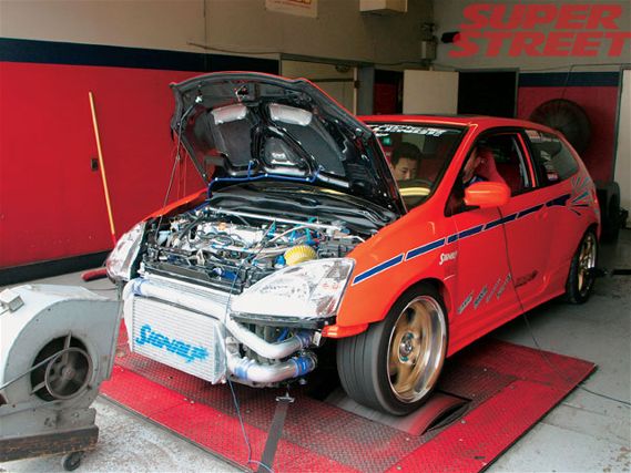 130_0609_04_z+tech_support+orange_civic_on_dyno