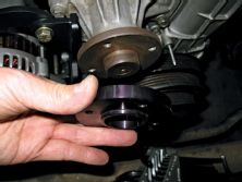 Ssts 1119 57+ins and outs of custom engine swap+water pump pulley