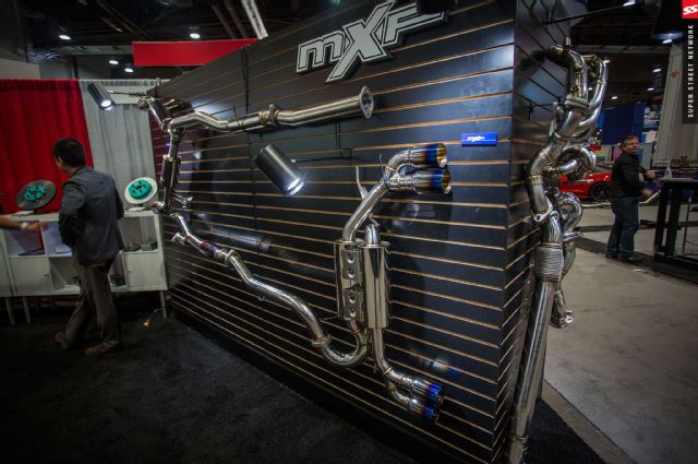 Ten hottest frs brz products at sema 2015 mxp stainless steel exhaust