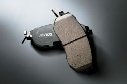 Yellow Limited aero package brake pads