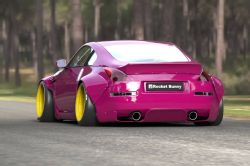 Hot pink rear