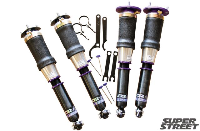 FRS BRZ parts guide D2 racing air suspension 10