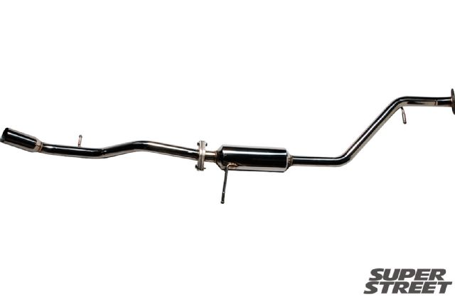 September 2014 new products DC sports scion iq exhaust 06