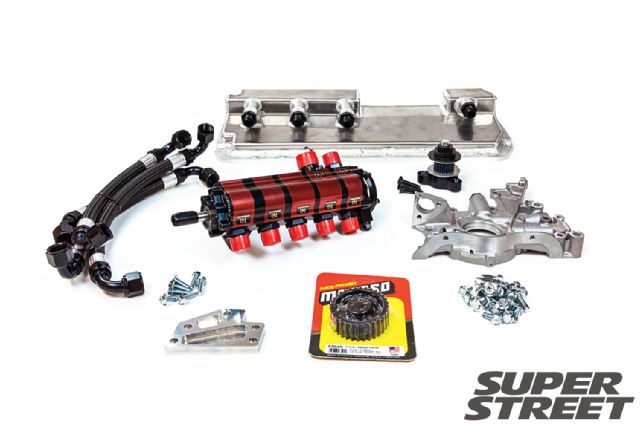 Titan motorsports 2JZ GTE dry sump kit 01