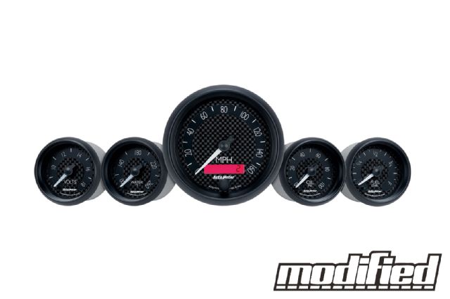 Autometer GT series gauges