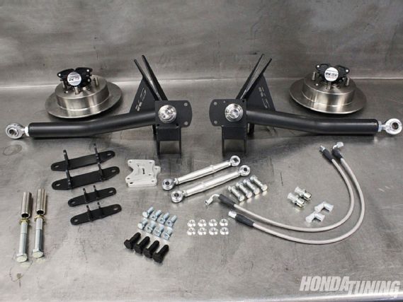 Kaizenspeed KS tuning rear trailing arm and staging brake kit