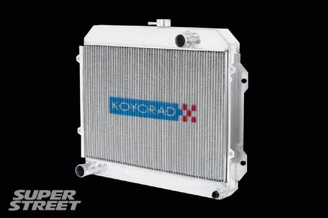 Koyorad aluminum radiator