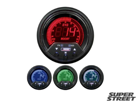 Prosport evo series gauges