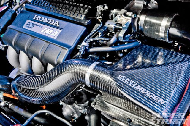 Mugen full weave carbon fiber intake