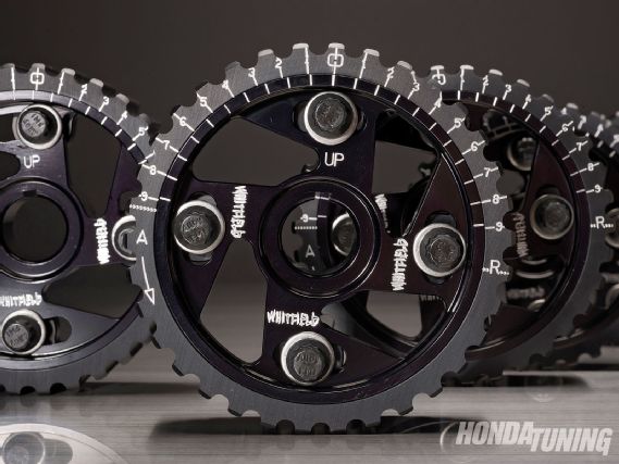 Whitfield Racing Cam Gears, Downstar Fender Washers, and More! - Honda Tuning Magazine