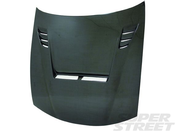 Sstp 1203 67+100 parts nissan s chassis+ba style carbon hood