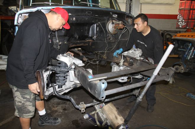 1967 Ford F 100 Crossmember Test Fit