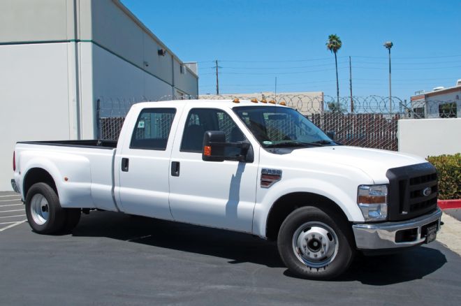 2010 Ford F 350 Super Duty Front View Before