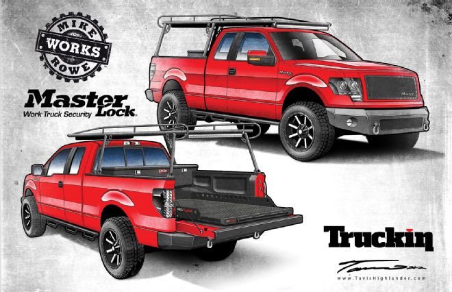 2012 Ford F150 tavis Highlander Rendering